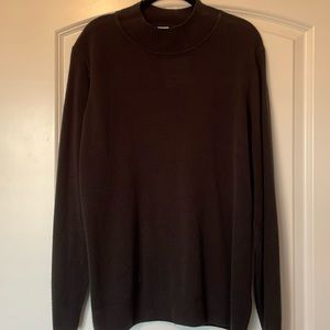 NEW Black Mockneck Sweater